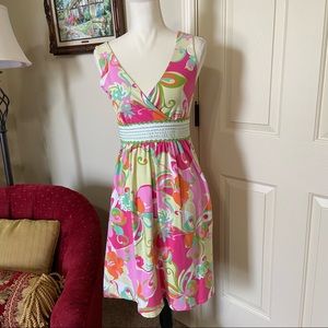 Brightly colored Summer dress